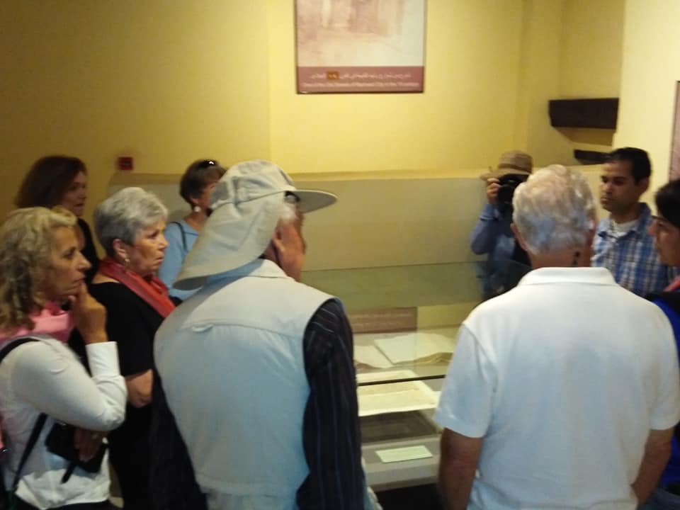 الوفد الأمريكى خلال زيارته لمتحف رشيد (3)