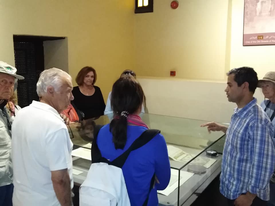 الوفد الأمريكى خلال زيارته لمتحف رشيد (12)