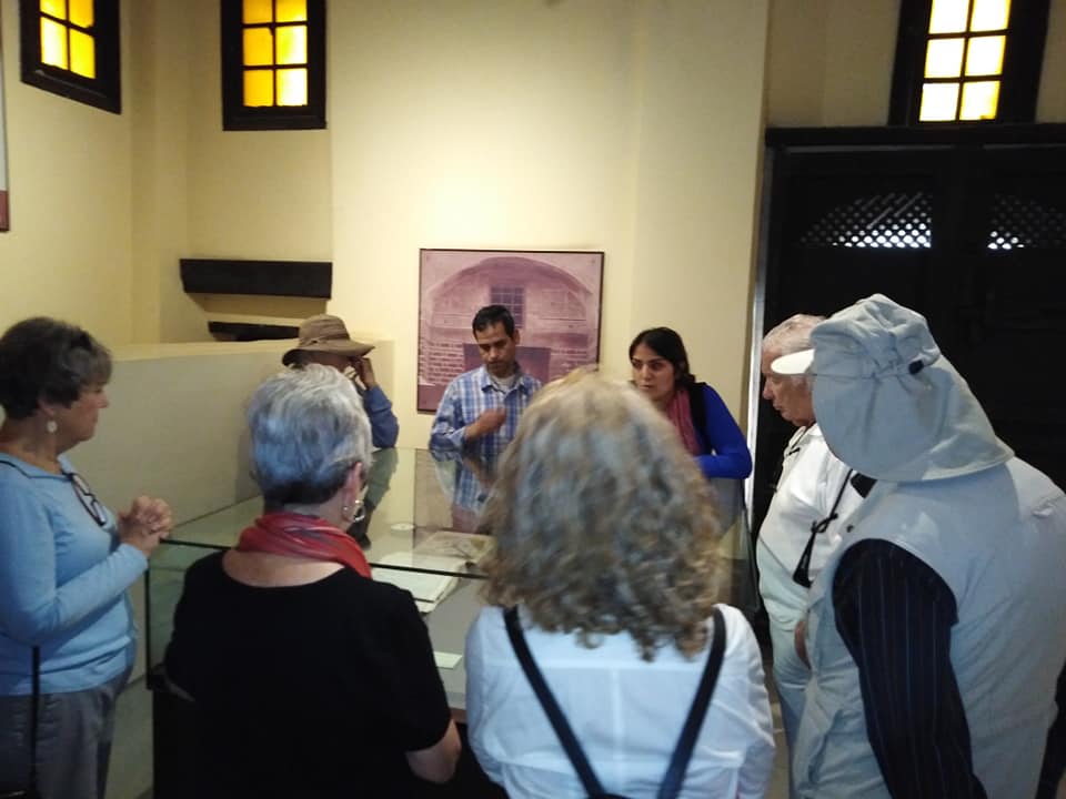الوفد الأمريكى خلال زيارته لمتحف رشيد (1)