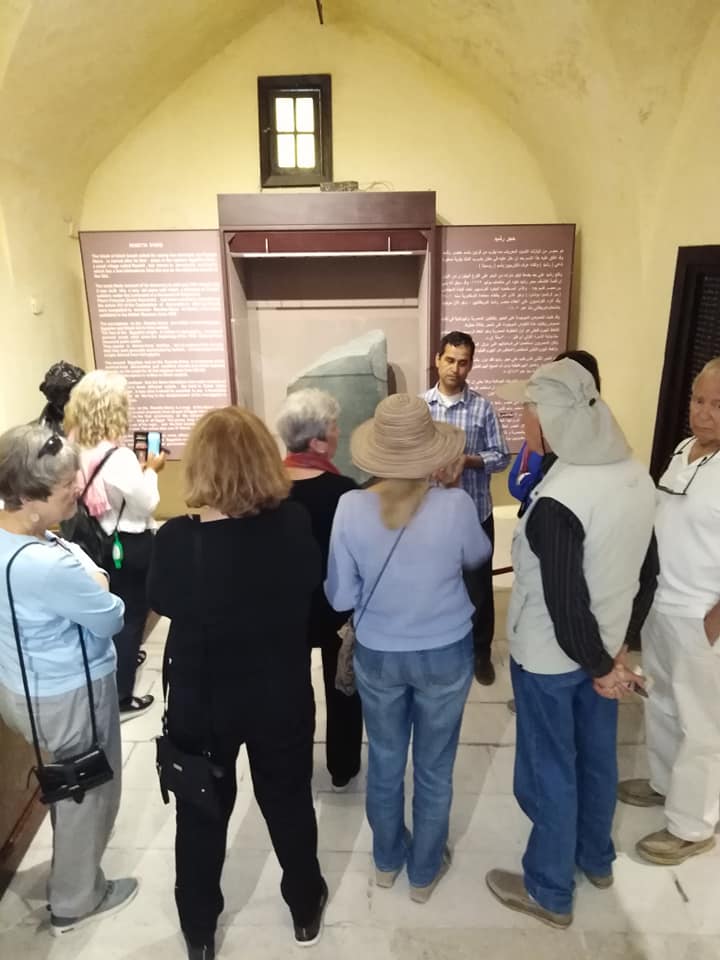 الوفد الأمريكى خلال زيارته لمتحف رشيد (5)