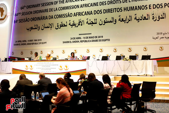 اجتماع اللجنة الافريقية للحقوق الانسان  (23)