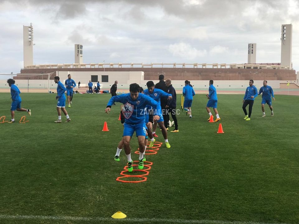 تدريب الزمالك استعدادا لحسنية أغادير