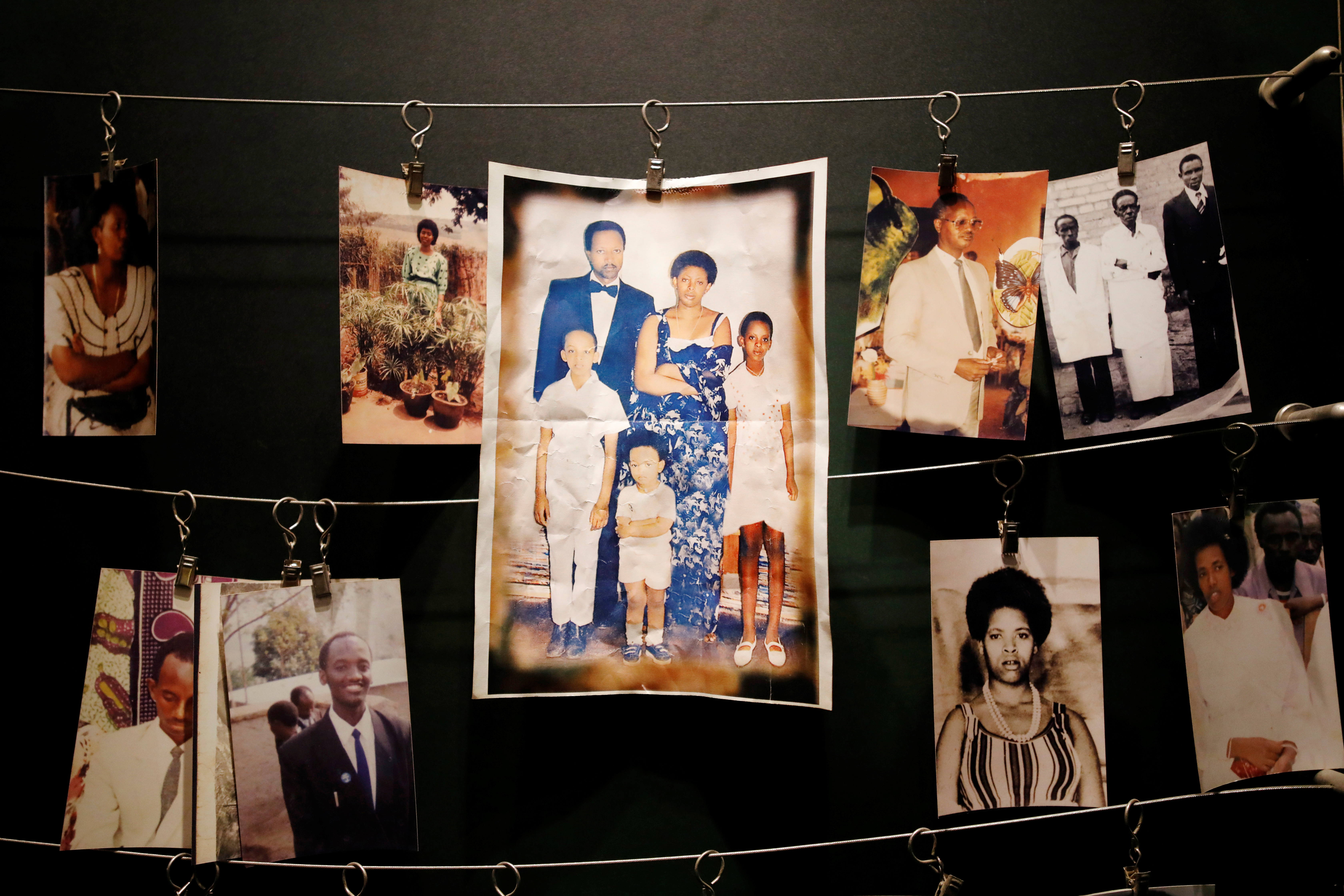 ضحايا مذابح الإبادة الجماعية فى رواندا