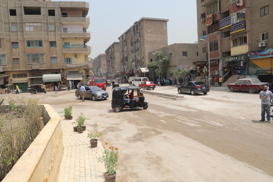 شوارع امبابة بعد رصفها  (3)
