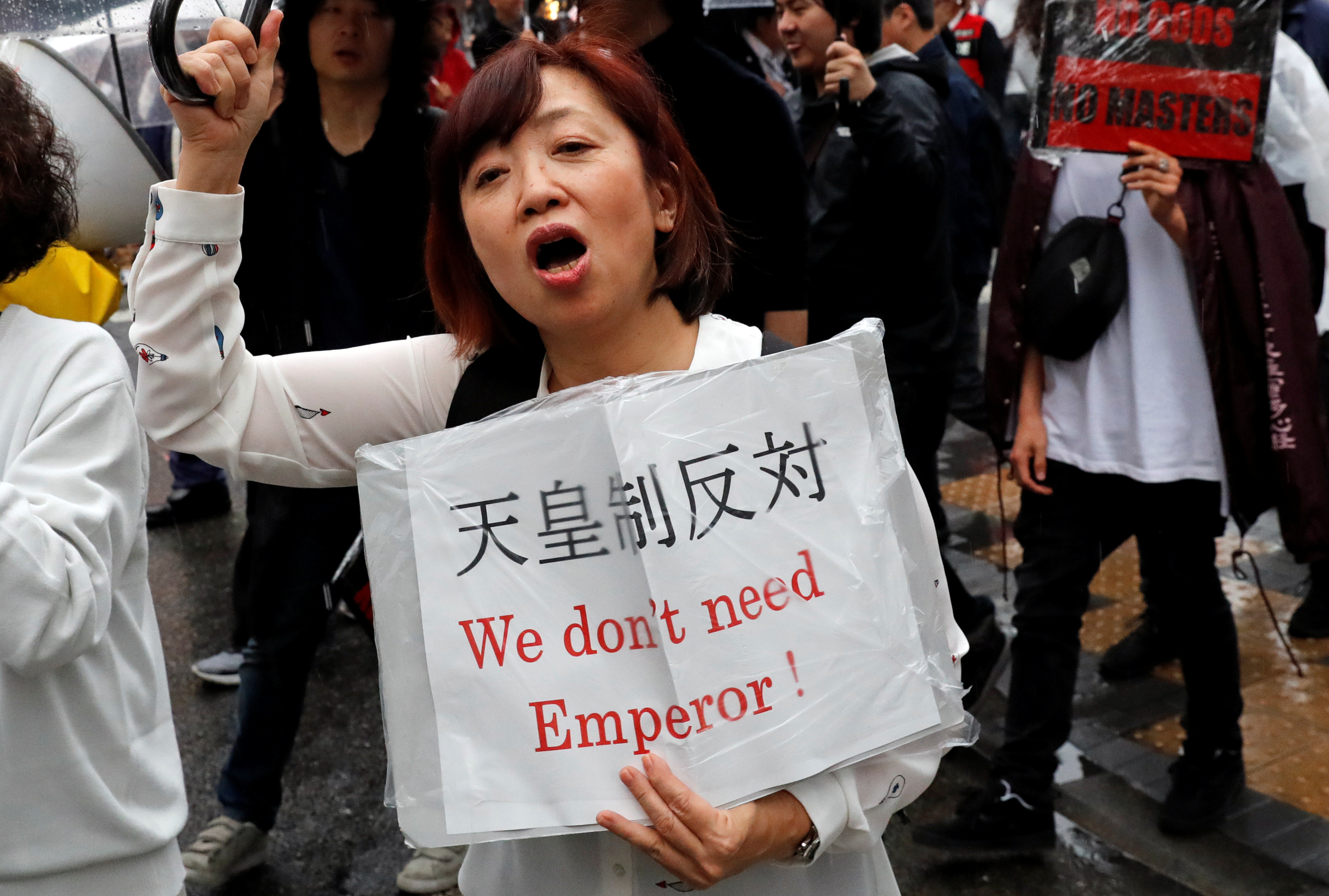 مسيرة ضد النظام الإمبراطورى باليابان (3)
