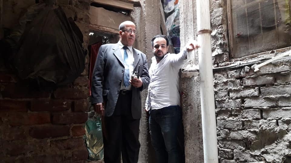 التنقيب عن الآثار بعقار فى الزيتون  (1)