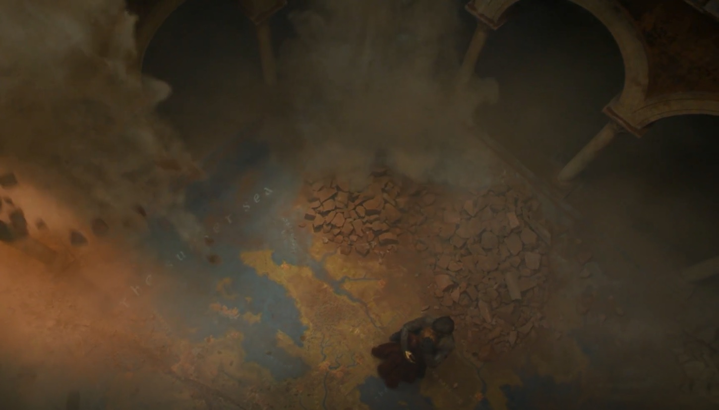 مشهد علوى يظهر اليد الحديدية لـ jime فى الحلقة قبل الأخيرة من Game Of Thrones