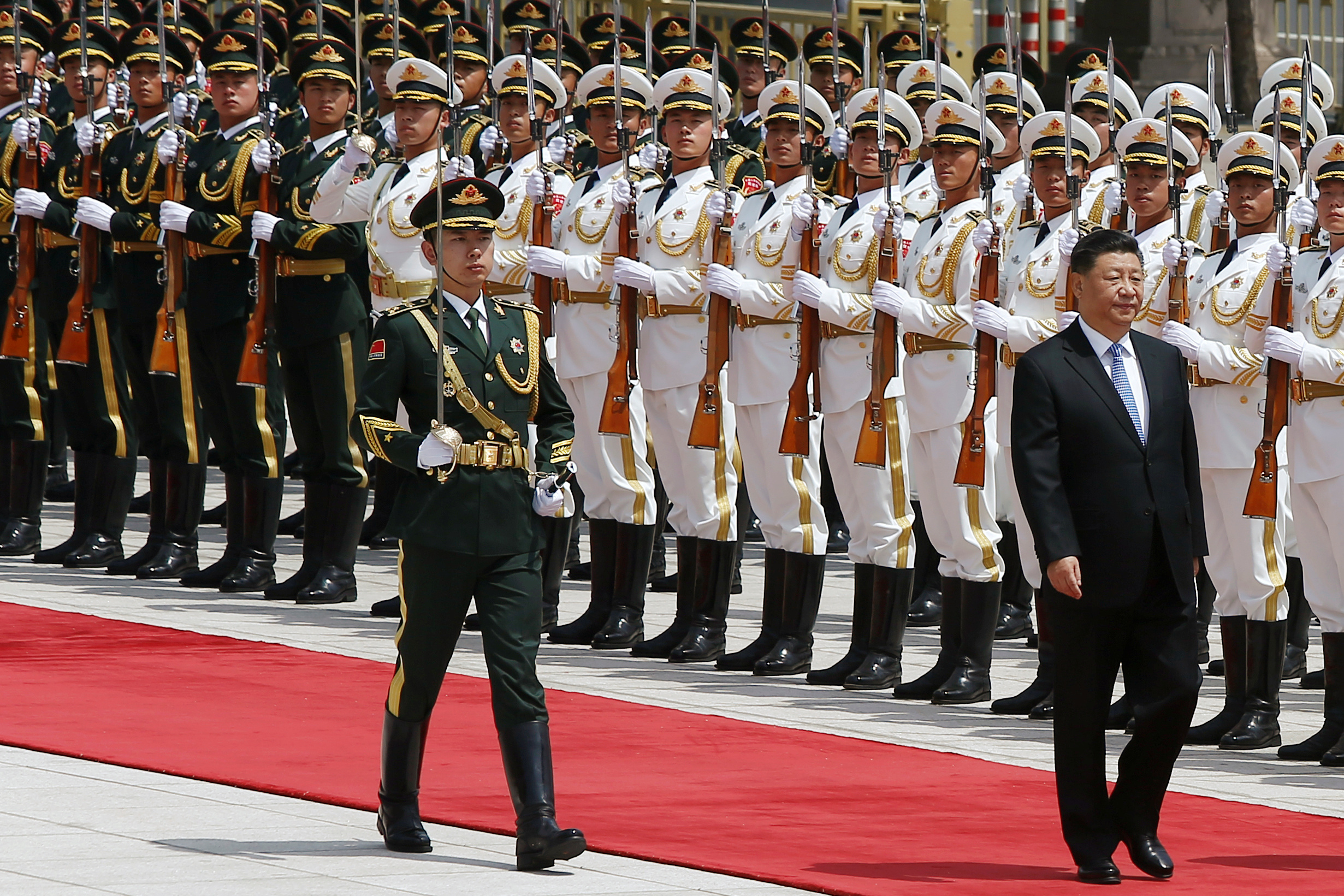 رئيس الصين يلتقى نظيره اليونانى (16)