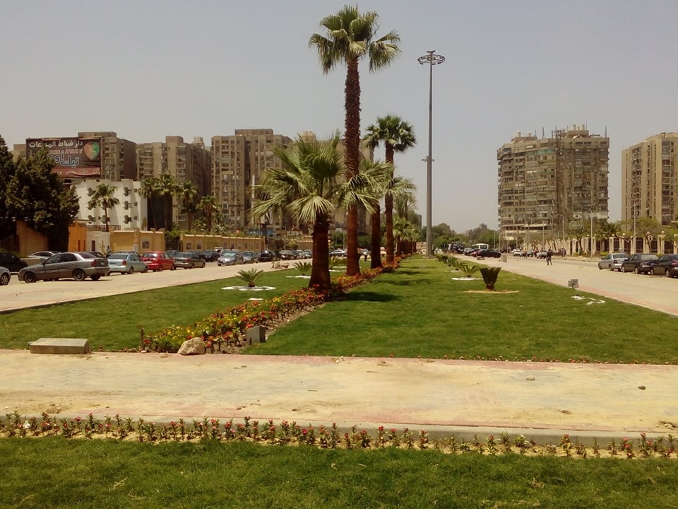  أعمال التطوير الجارية بمحيط استاد القاهرة الدولى (5)