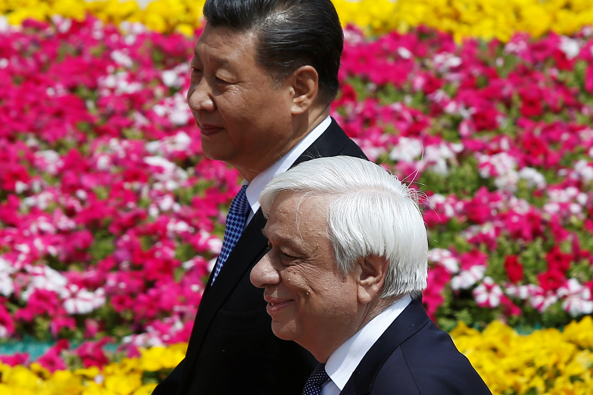 رئيس الصين يلتقى نظيره اليونانى (24)