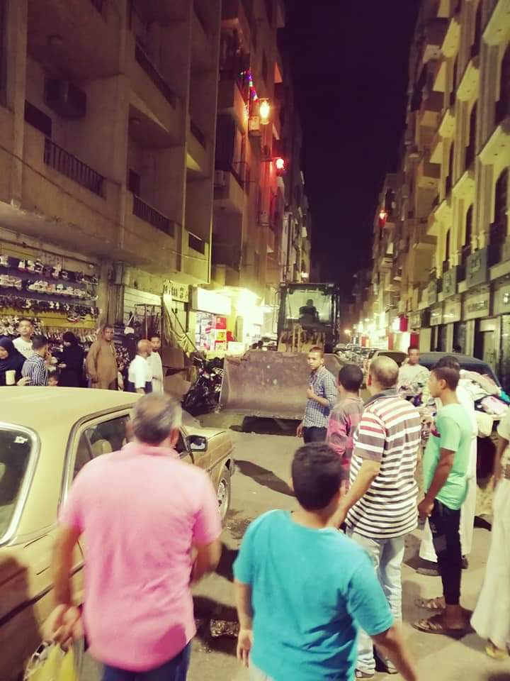  حملة ليلية بمدينة الأقصر (3)