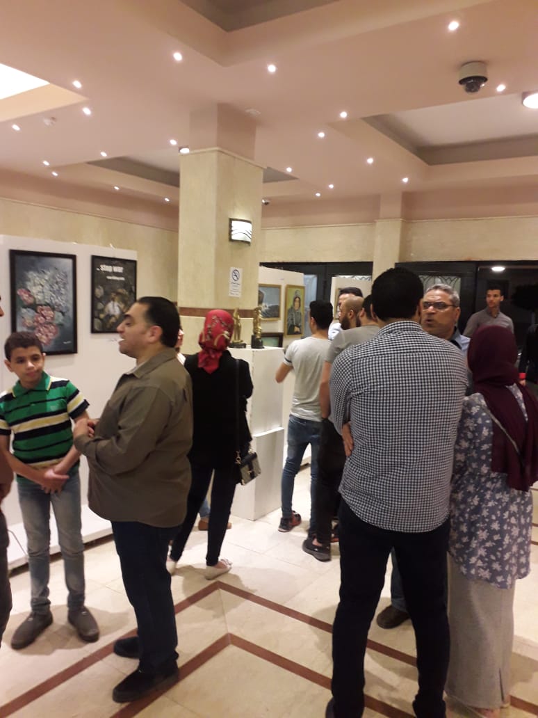 معرض فن تشكيلي وعرض آلات شعبية بكفر الشيخ (4)