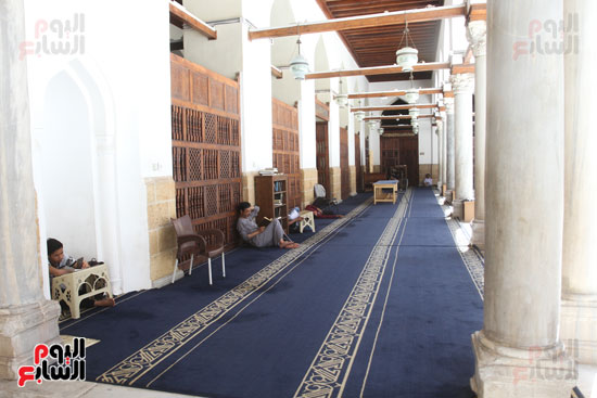  أجواء إيمانية بالجامع الأزهر (2)