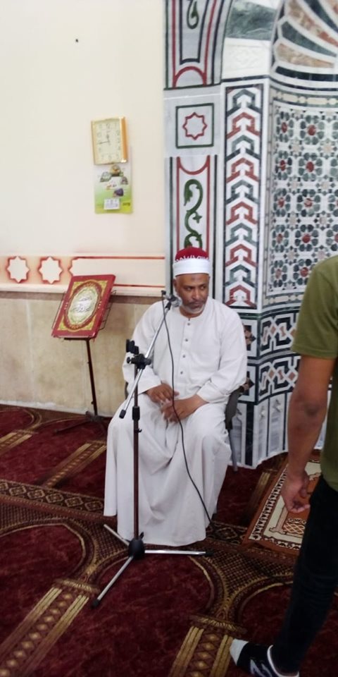 وكيل أوقاف الأقصر يعلن إفتتاح مسجد الغفور الرحيم بقرية حاجر المريس (1)