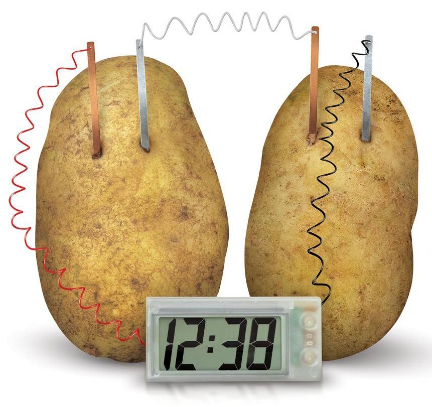 ساعة البطاطس