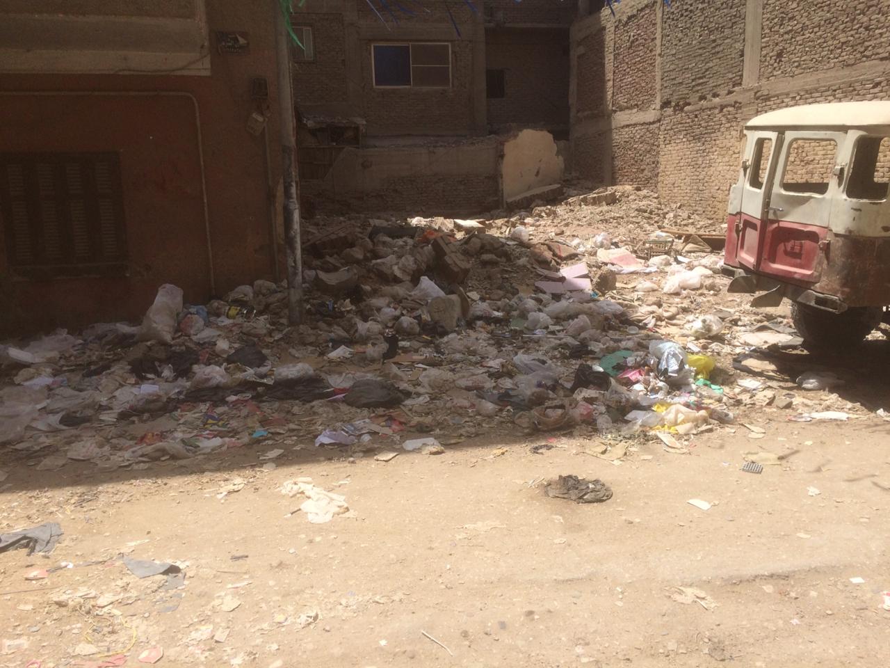 القمامة بشارع الخليل إبراهيم  (3)