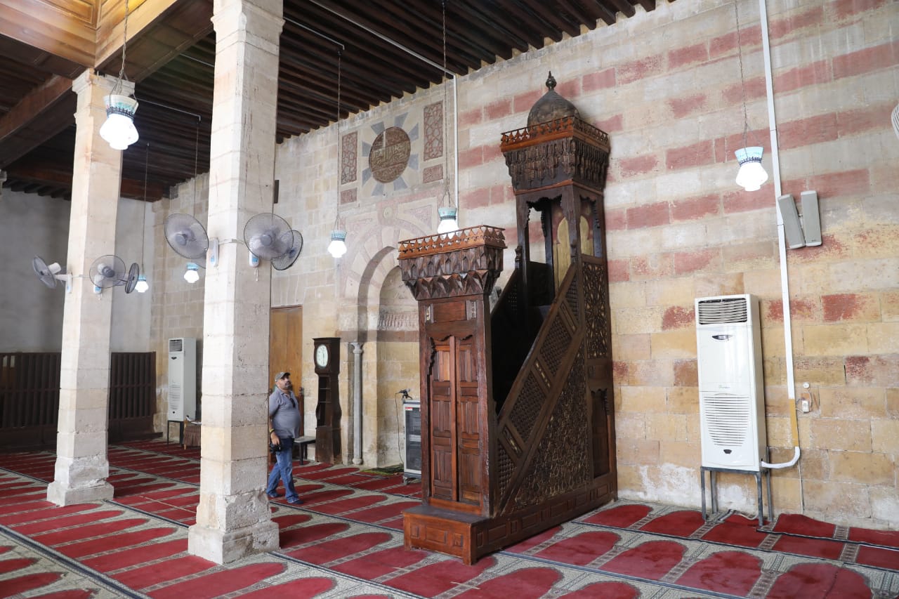 خلال افتتاح مسجد فاطمة الشقراء للصلاة (11)