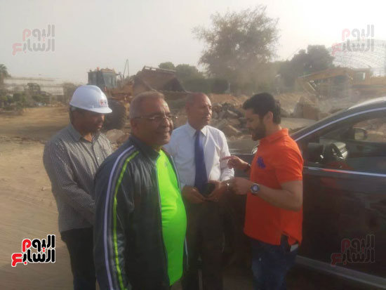 تطوير محيط استاد القاهرة (1)