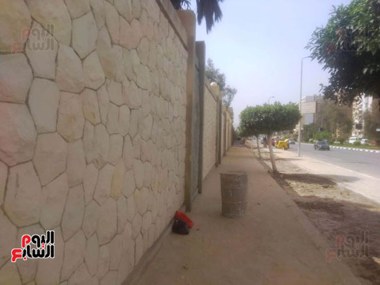 تطوير محيط استاد القاهرة (9)