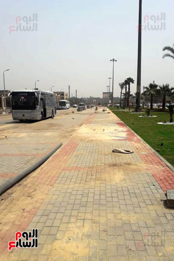 تطوير محيط استاد القاهرة (11)