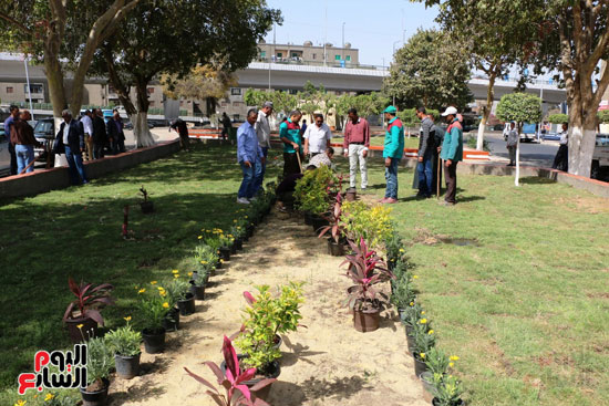 تطوير محيط استاد القاهرة (2)