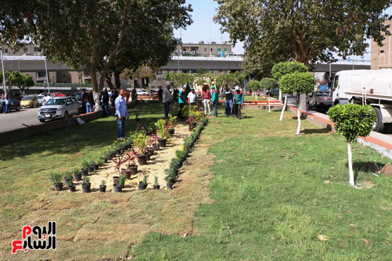 تطوير محيط استاد القاهرة (3)