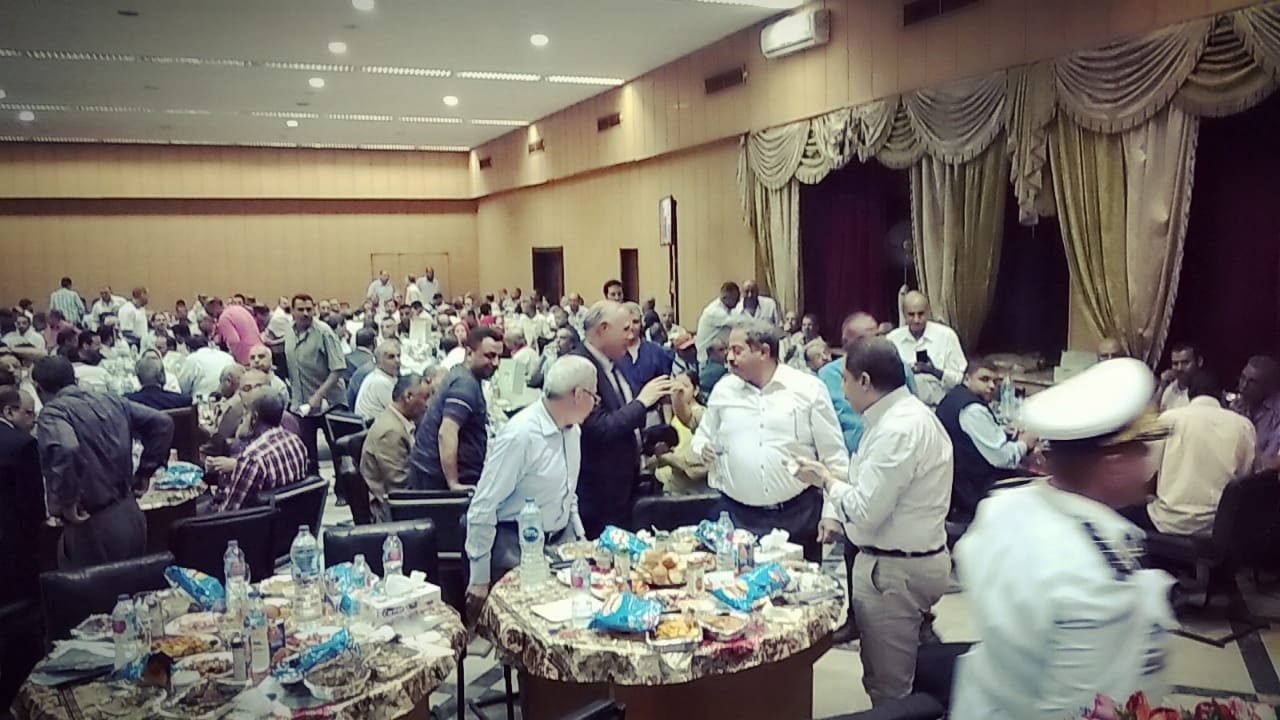 حفل إفطار جماعى بحضور قيادات محافظة القاهرة
