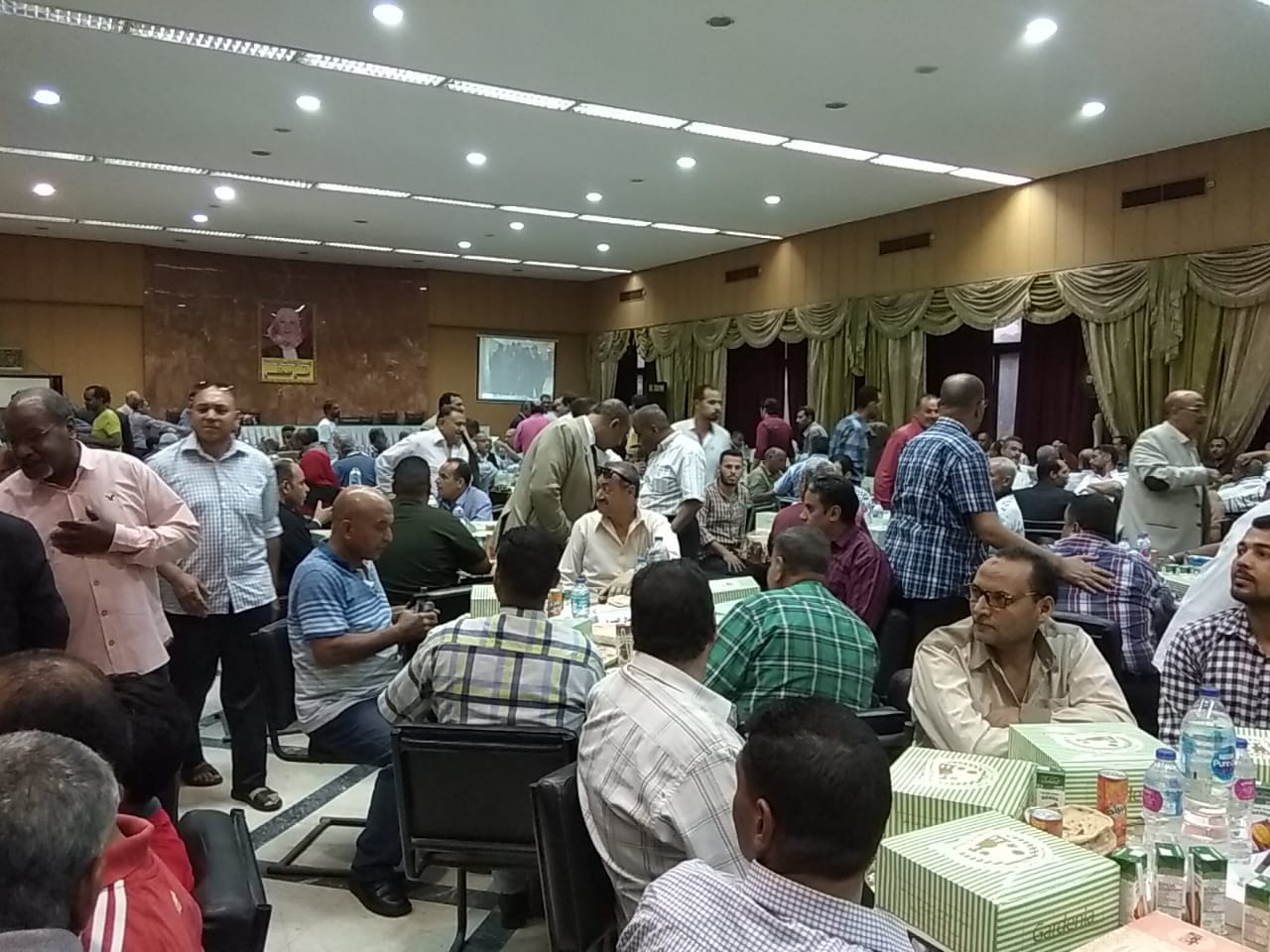 حفل إفطار جماعى بحضور قيادات محافظة القاهرة