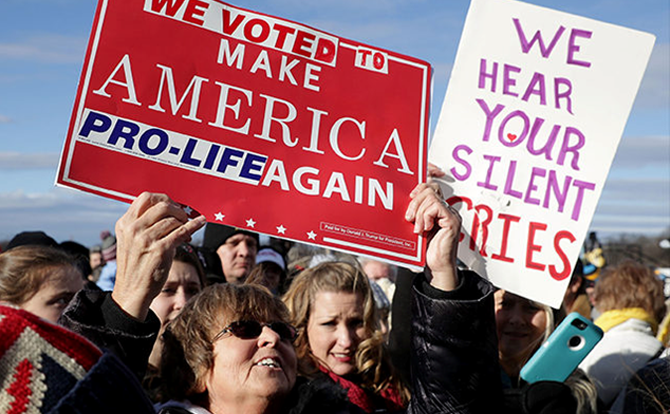 مسيرة أمريكية ضد الإجهاض