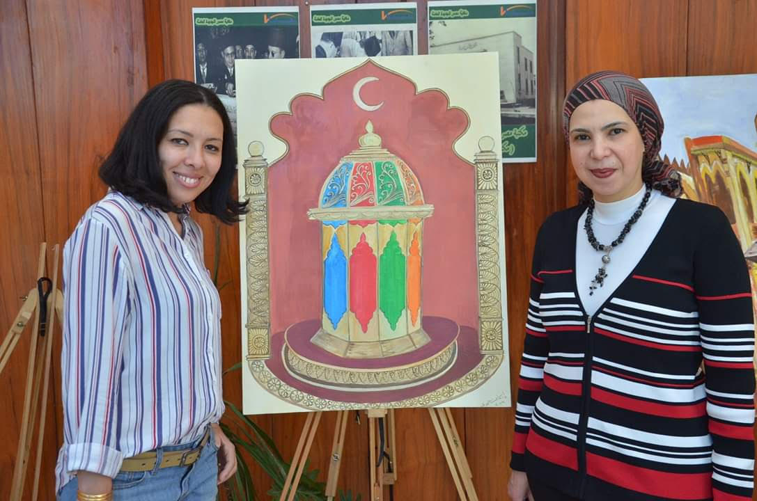 ختام دورات الرسم فى معرض رمضانيات  (2)