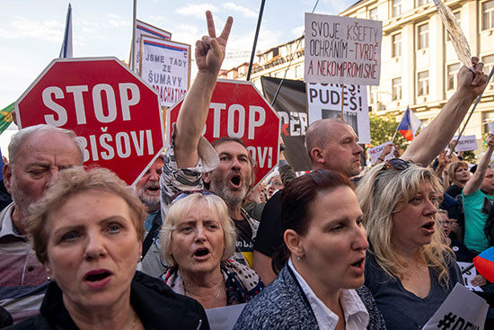 مظاهرات تطالب باستقالة وزيرة العدل التشيكية