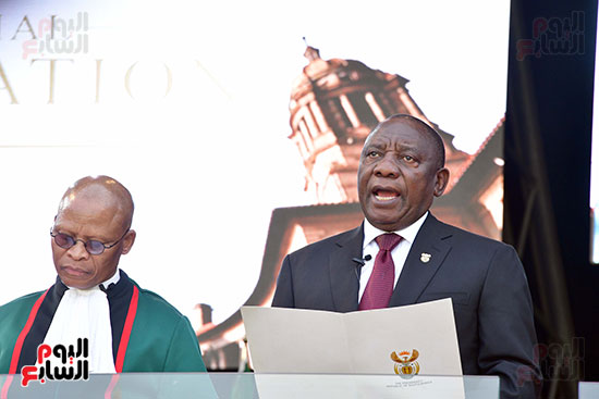 مراسم تنصيب رئيس جنوب أفريقيا (4)