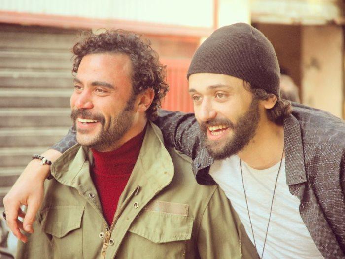 كريم محمود عبد العزيز ومحمد إمام في مسلسل هوجان
