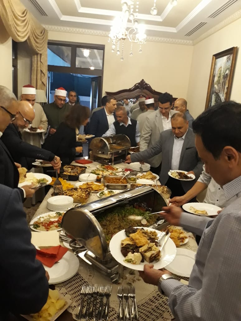 صورة من حفل الإفطار