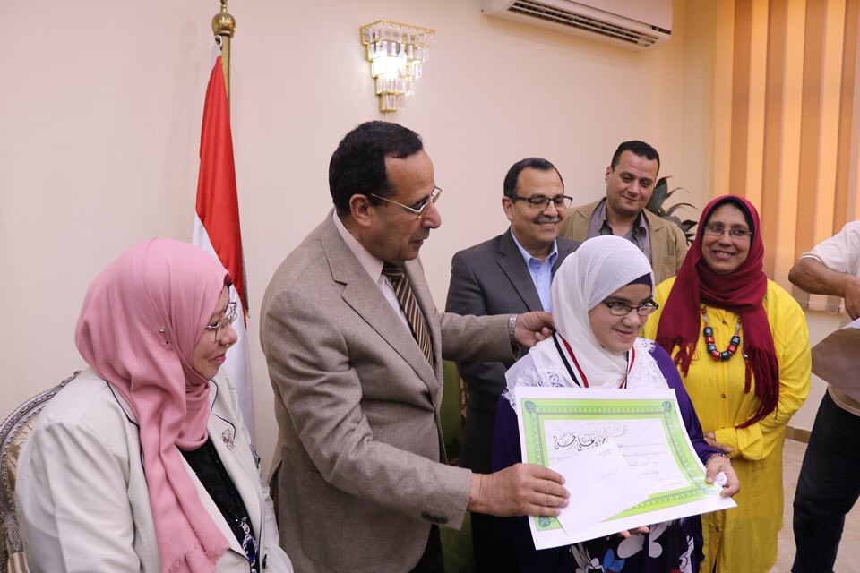 محافظ شمال سيناء يكرم أبطال ألعاب القوى (1)