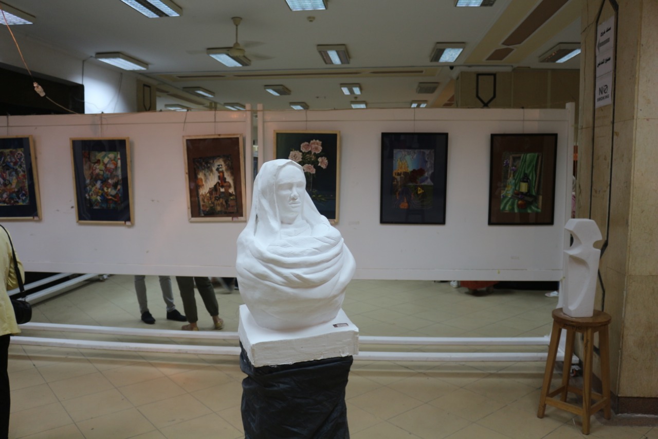 معرض كلية الفنون الجميلة بجامعة المنصورة (10)