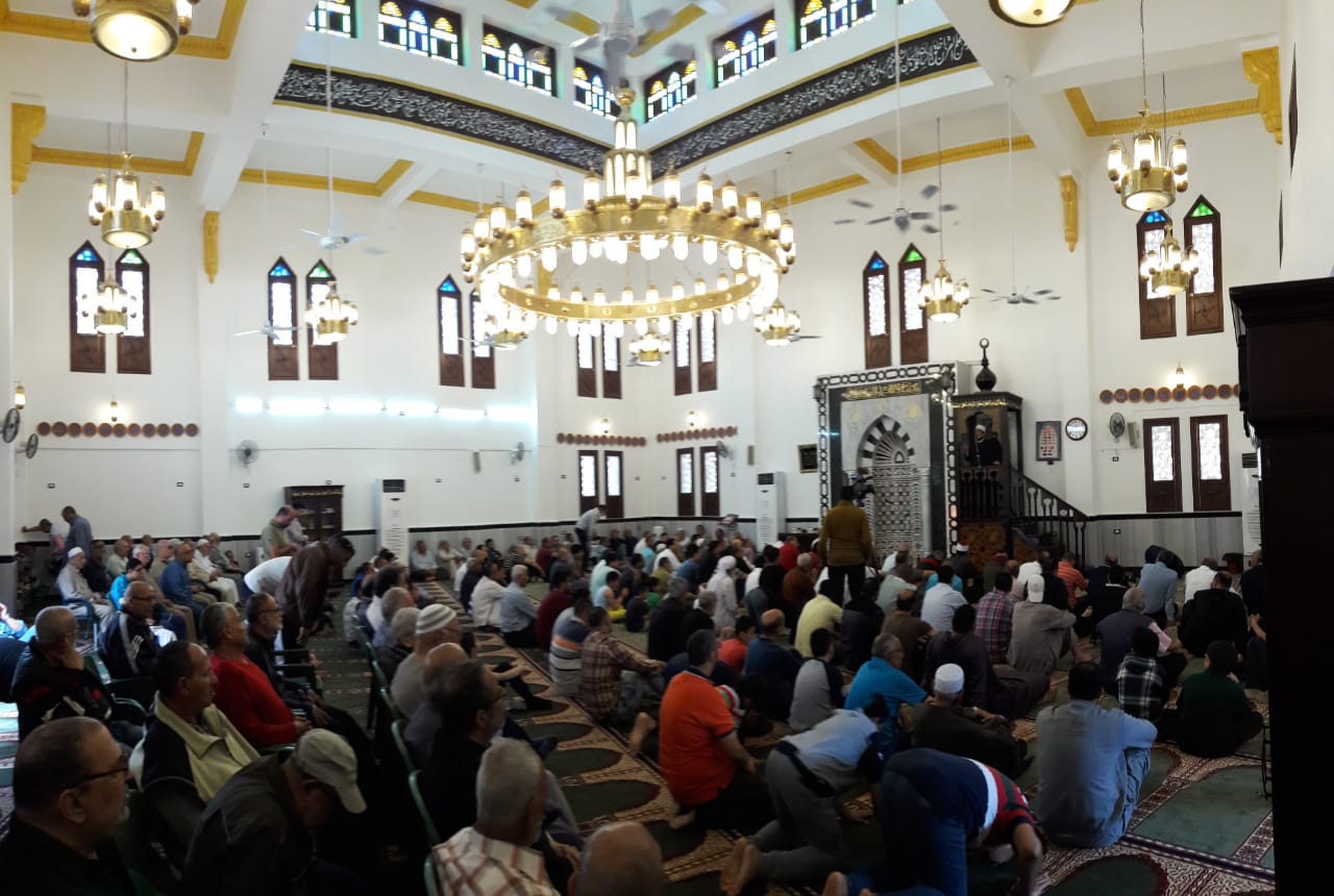 محافظ بورسعيد يفتتح مسجد جديد مع حلول شهر رمضان (5)