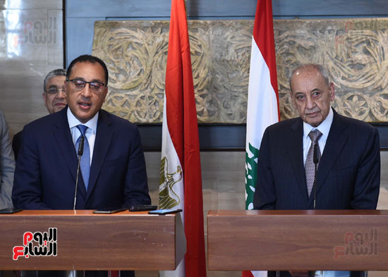 لقاء رئيبس الوزراء مع رئيس مجلس النواب لبنان (3)