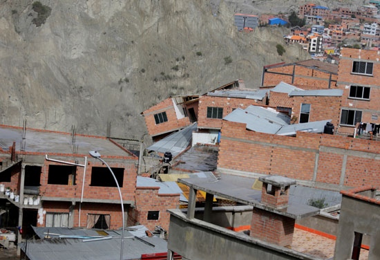Land collapse in Bolivia (1)