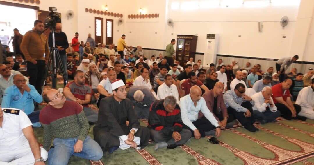 محافظ بورسعيد يفتتح مسجد جديد مع حلول شهر رمضان (1)