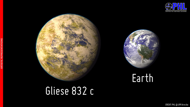 كوكب Gliese 832 c