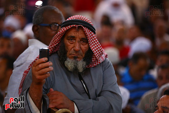 مصطفى مدبولى يحضر صلاة الجمعة الأخير بمسجد الحسين (34)