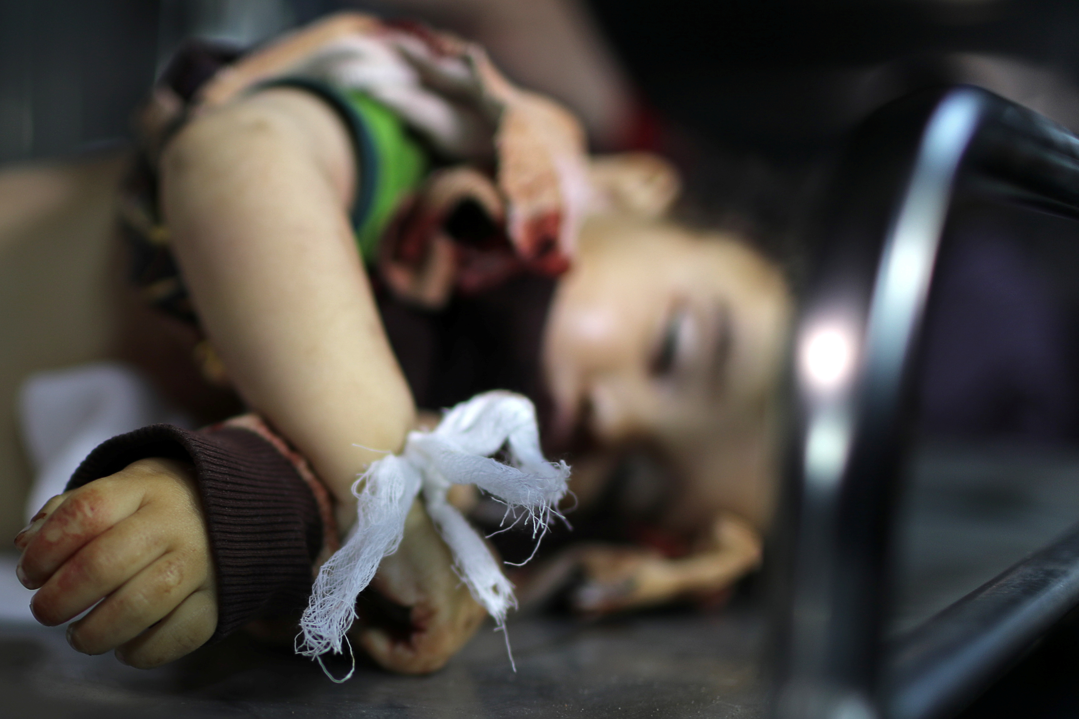 استشهاد طفلة فى العدوان على غزة (2)