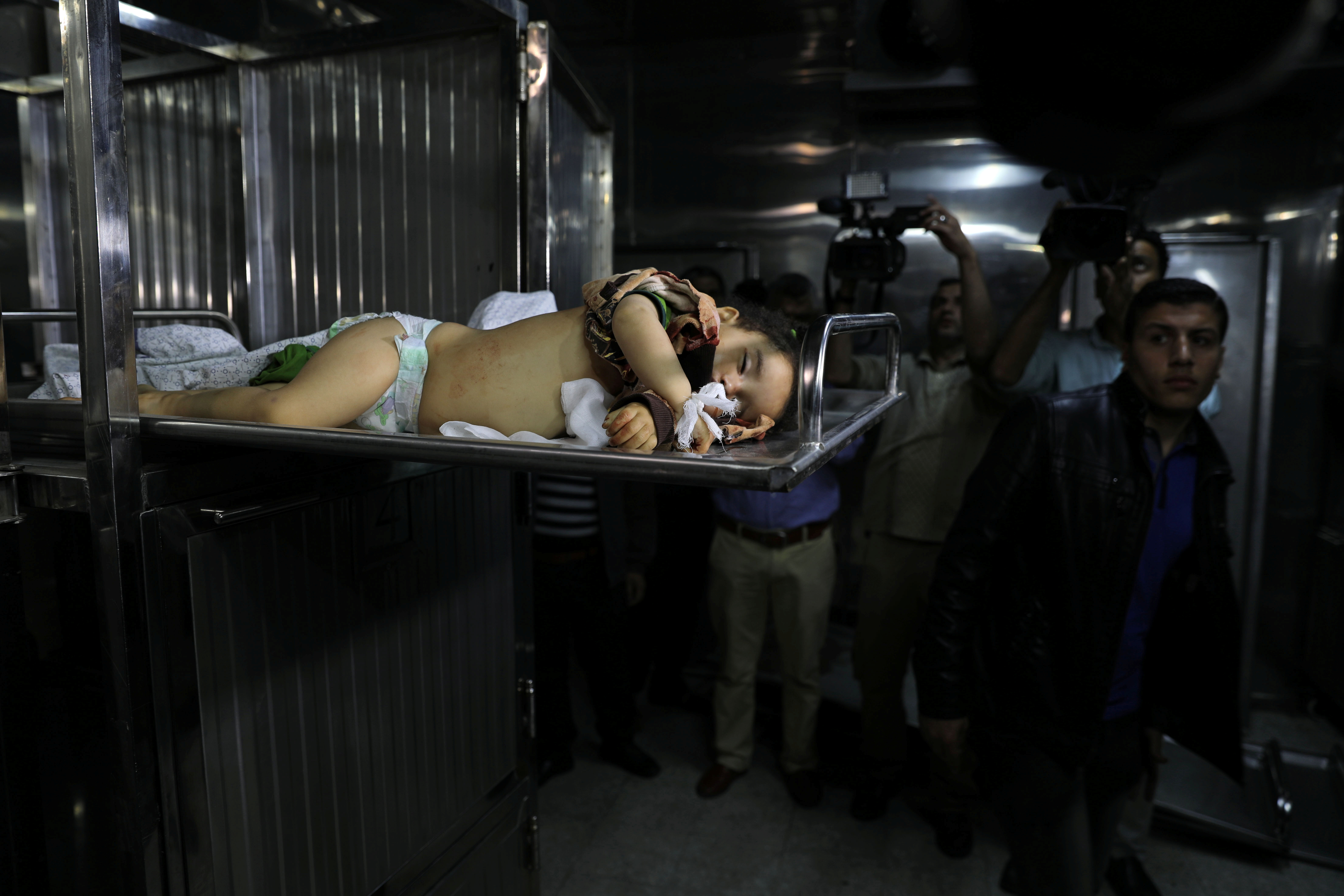 استشهاد طفلة فى العدوان على غزة