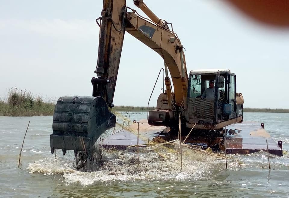 ضبط 146 ألف وحدة زريعة أسماك حية وإزالة التعديات على بحيرة البرلس (5)