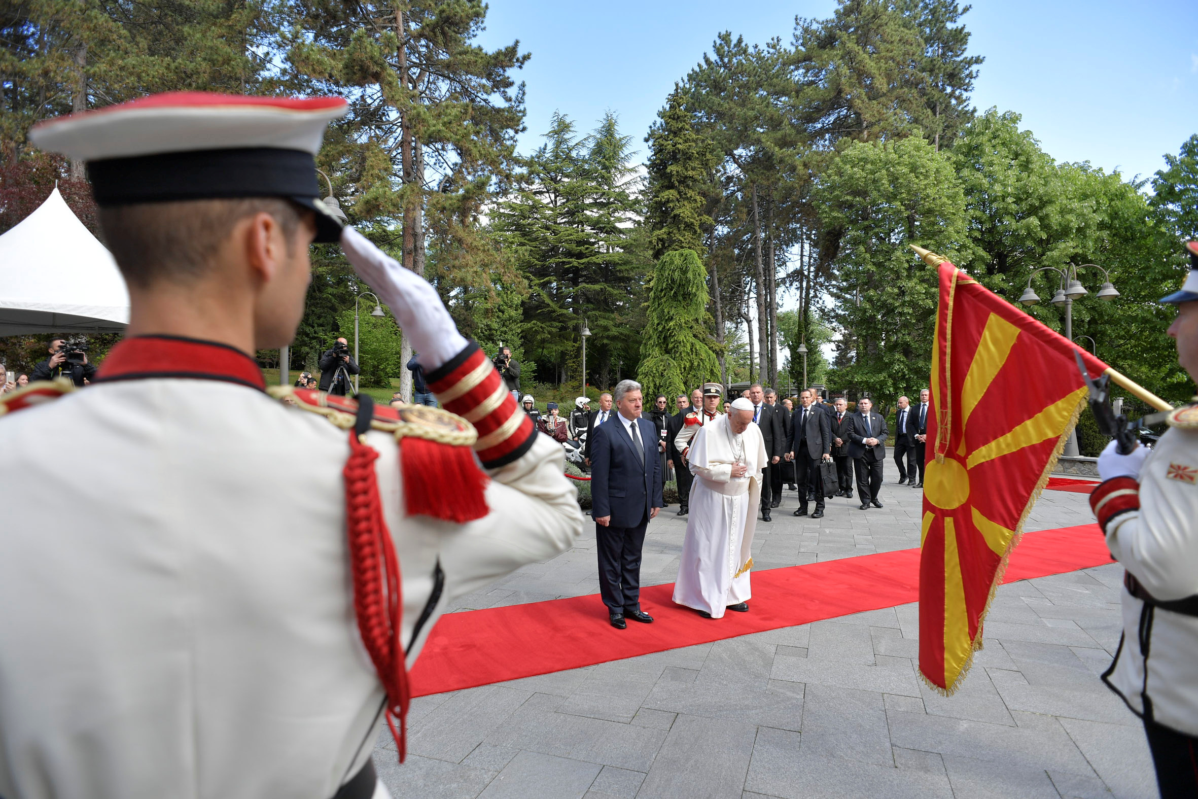 زيارة البابا فرنسيس لمقدونيا الشمالية (2)