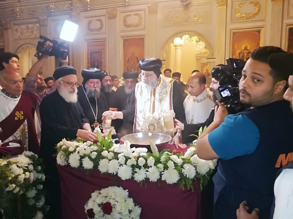 الأقباط يحتفلون بعيد القديس مارمرقس مؤسس كنيسة الإسكندرية (7)