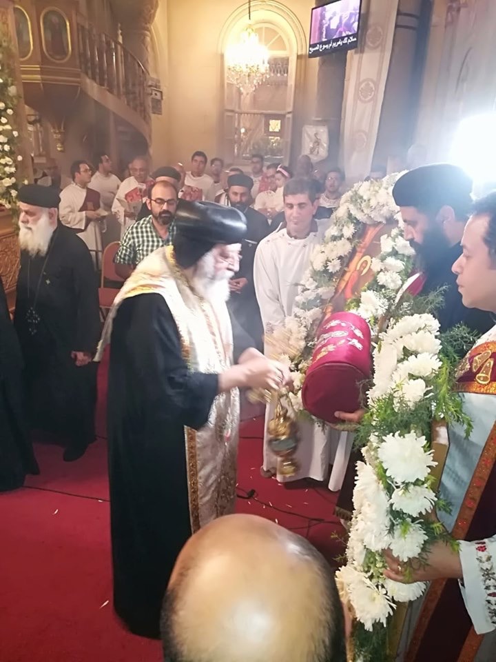 الأقباط يحتفلون بعيد القديس مارمرقس مؤسس كنيسة الإسكندرية (8)