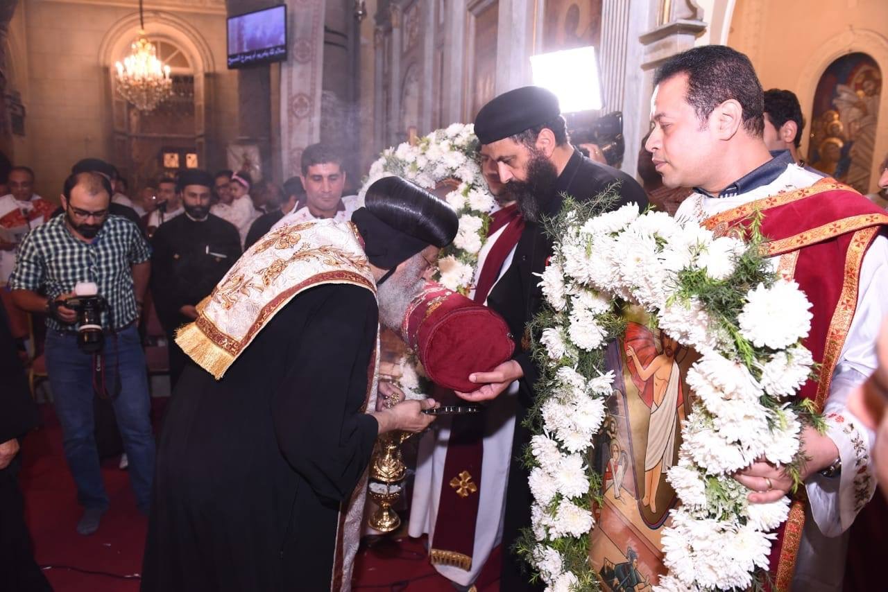 الأقباط يحتفلون بعيد القديس مارمرقس مؤسس كنيسة الإسكندرية (3)
