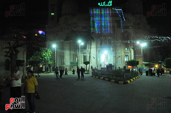 ساحة أبو العباس أشهر الساحات لتجمع بعد الفطار بالإسكندرية  (5)